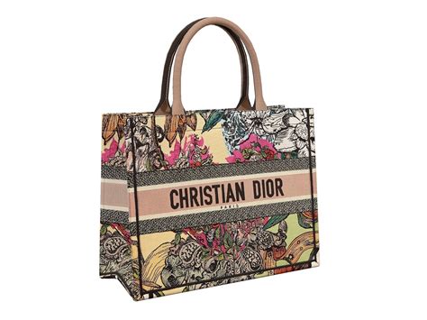 small dior book tote multicolor cœur en fleurs embroidery|Dior Small Dior Book Tote Bag Multicolor Mille Fleurs Embroidery.